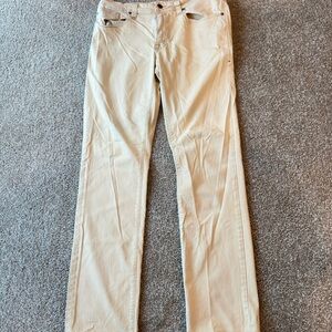 Fidelity Cream Denim Pants